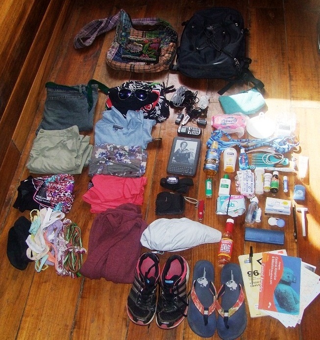 Central America Ultra-Minimalist Travel Packing List 