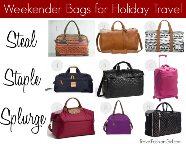 Weekender-Bags - Travel Fashion Girl