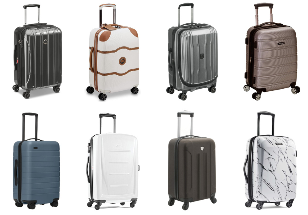 Away Carry-On vs.  Basics Hardside Spinner luggage