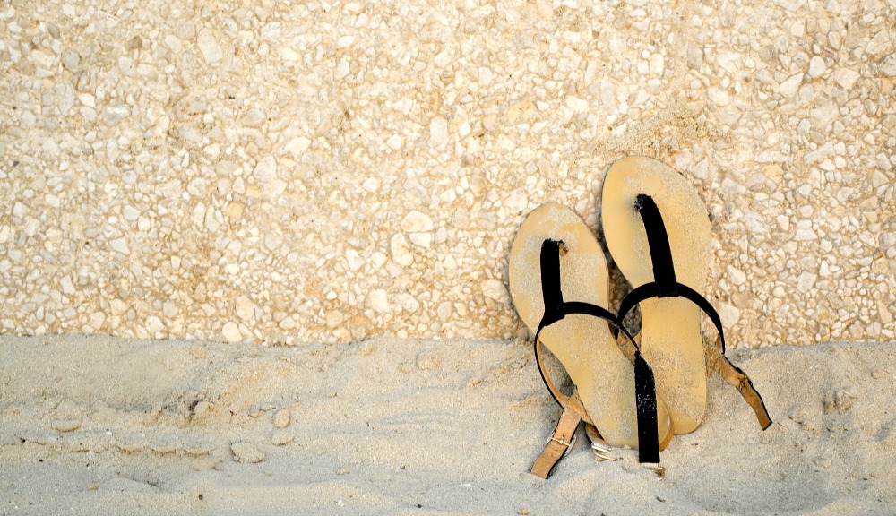 beach sandal