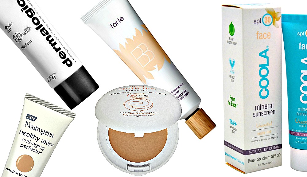 best tinted sunscreen for beach