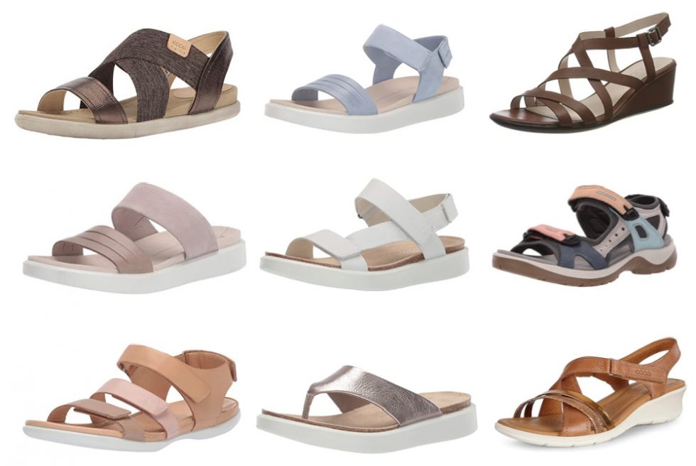 Ecco Sandals Currently on Sale