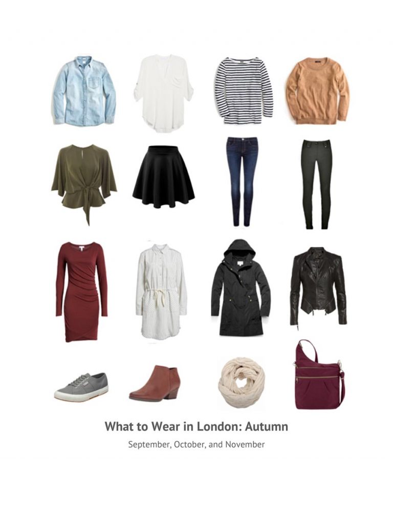 What to Wear in London Ebook | By Travel Fashion Girl