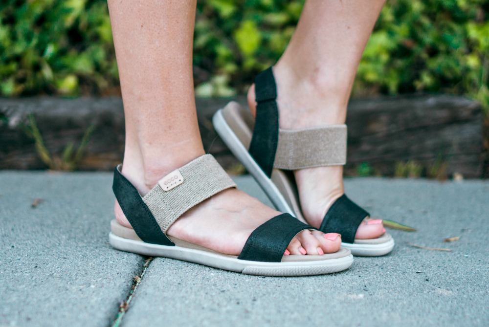 ecco women's damara crisscross flat sandal
