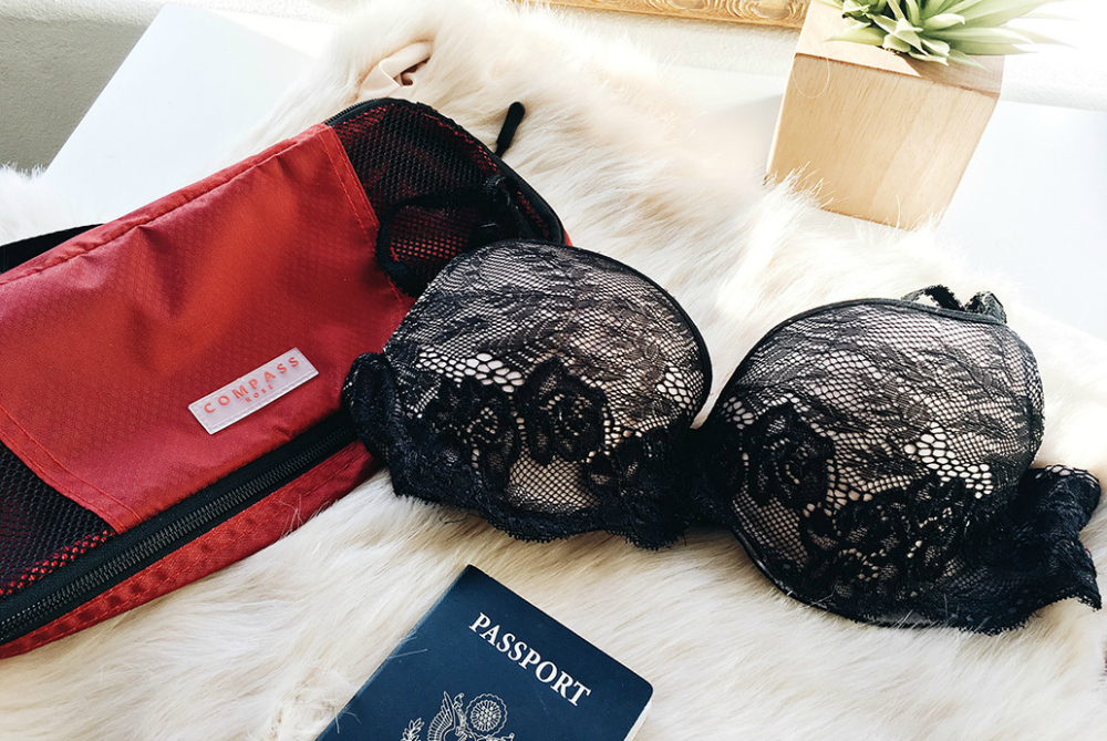 How to Pack Padded, Fitted or Formed Bras for Travel in Your