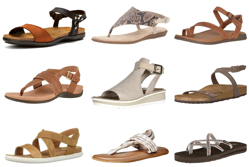 stylish women's sandals for travel