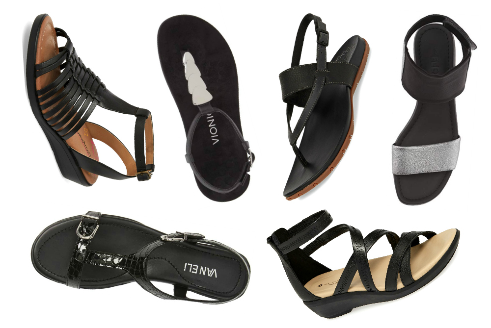 Best Black Sandals for Summer Travels: Comfortable Style