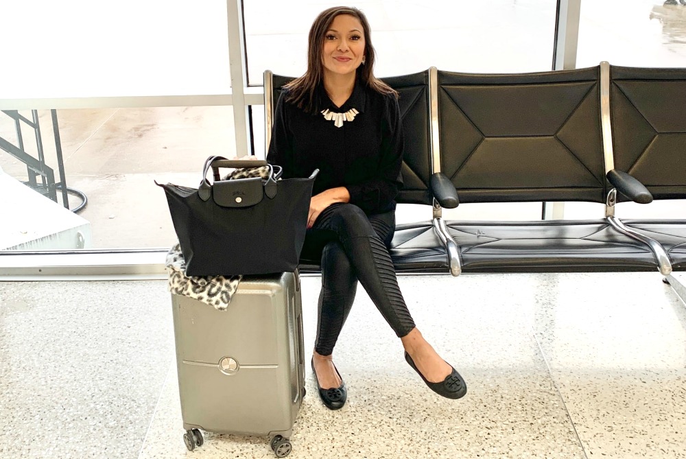 3 Ways to Style Spanx Faux Leather Leggings for Travel