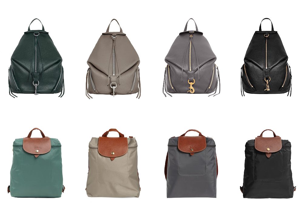 Longchamp Le Pliage Bag Comparison