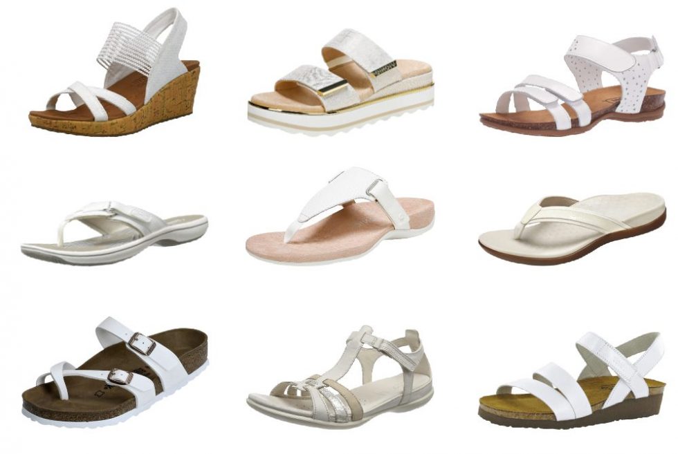 10 Best White Sandals for Women to Lighten Up Your Summer Travels