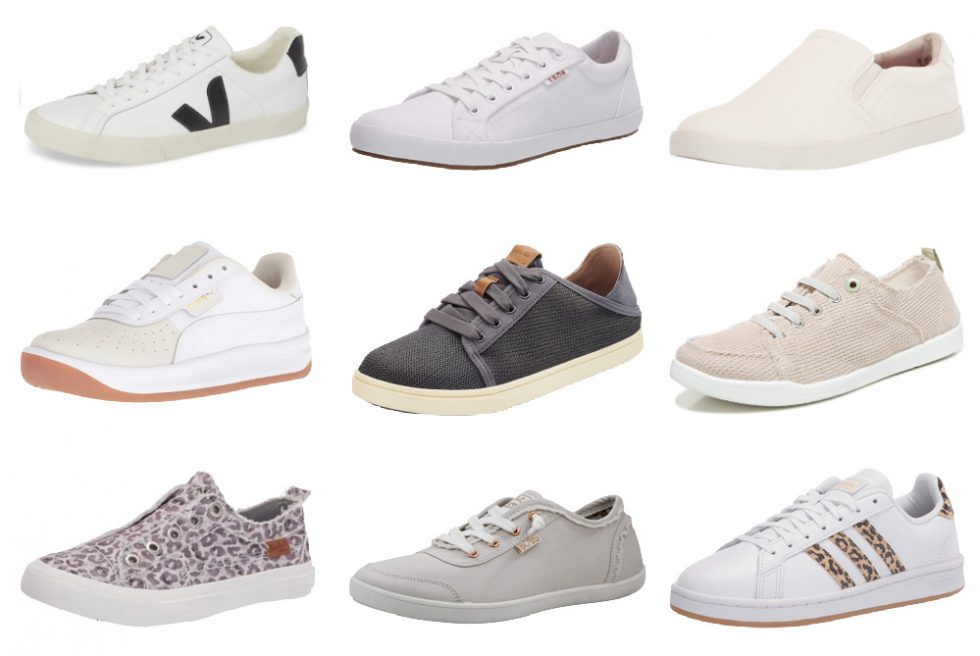 Travel-Friendly Womens Casual Sneakers