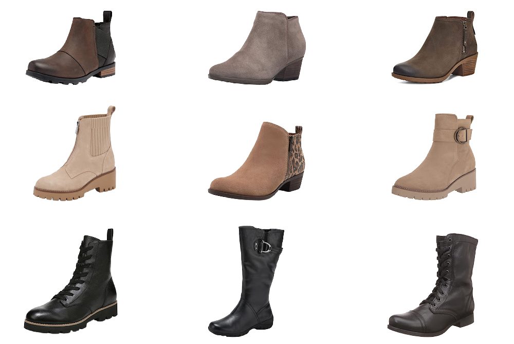 Flat Leather Boots For Women