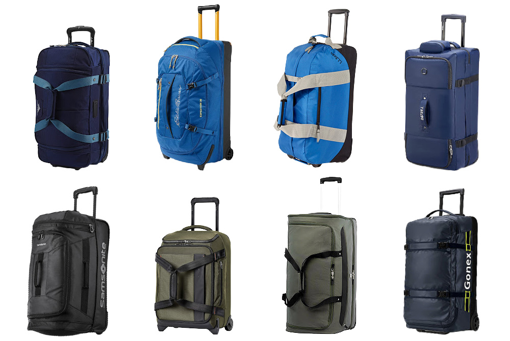 Gonex 50L Canvas Duffle Bag  Men's Weekender Bags for Travel