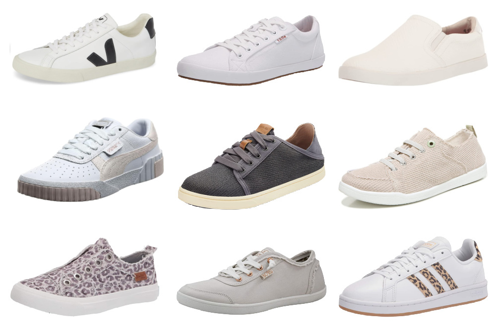Travel-Friendly Womens Casual Sneakers